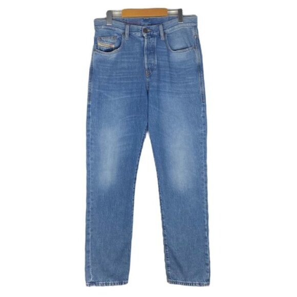 DIESEL Men's D Viker Blue Light Wash 2020 5 pocket Straight Leg Jeans US 30 - Picture 3 of 16